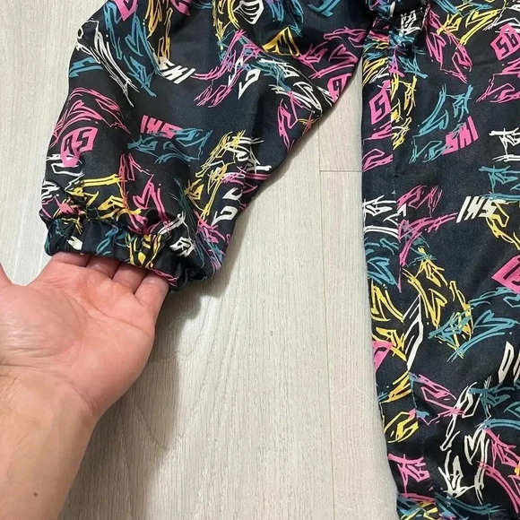 Rare Descente Half Zip Windbreaker Men's Large Made in Japan Y2K Pullover Jacket - Picture 6 of 9